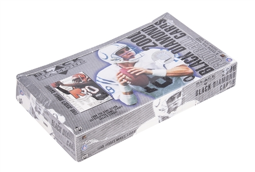 2000 Upper Deck Football Black Diamond Sealed Hobby Box